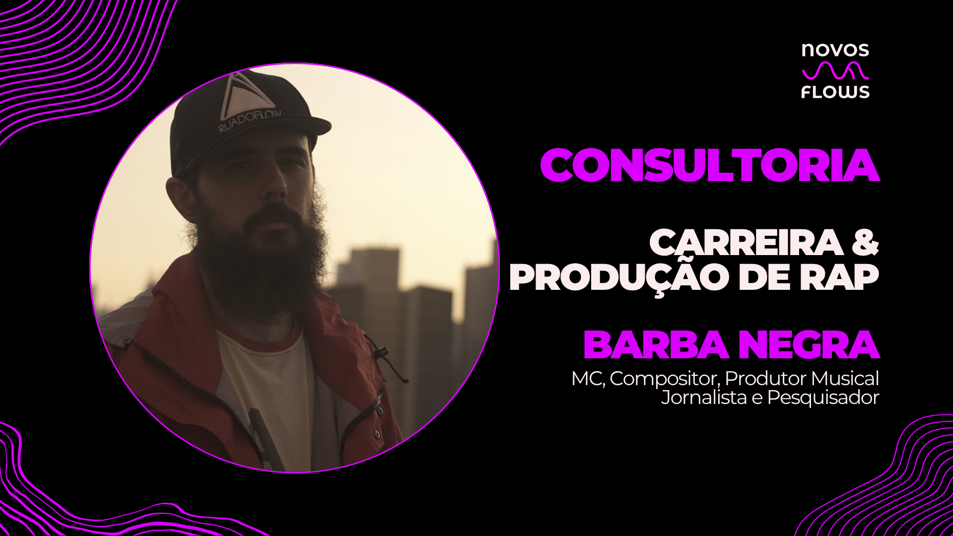 Papo Reto com Barba Negra